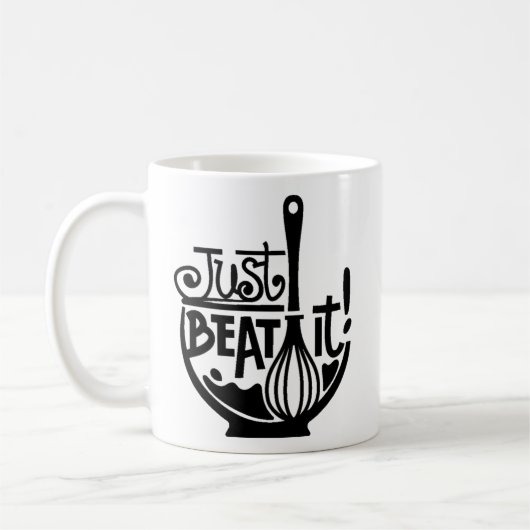 Mug Battre Le Pun, Cuisinier À Whisk (Gauche)