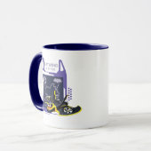 Mug Batwheel™ Batwing - Plan De Batterie (Devant gauche)