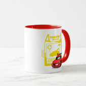 Mug Batwheel™ Redbird - Le Racecar (Devant droit)