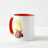 Mug Batwheel™ Redbird - Le Racecar (Devant gauche)