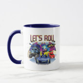 Mug Batwheel™ Team - Let's Roll (Gauche)