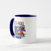 Mug Batwheel™ Team - Let's Roll (Devant gauche)