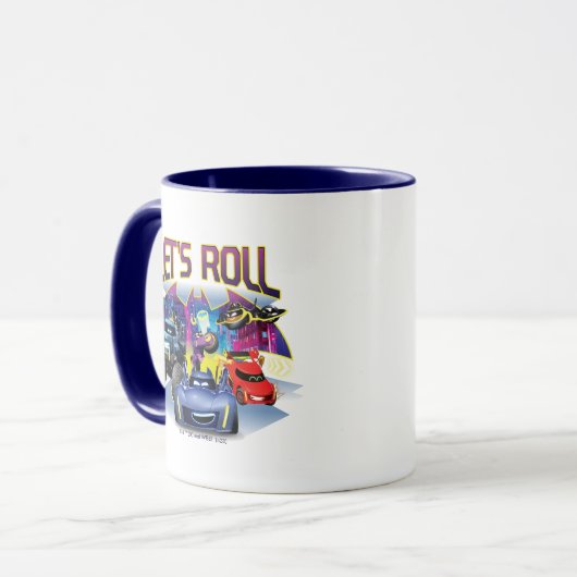 Mug Batwheel™ Team - Let's Roll (Devant gauche)