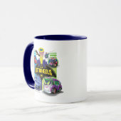 Mug Batwheel™ Vs Légion de Zoom (Devant gauche)