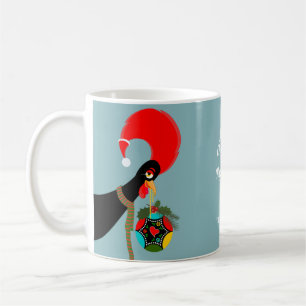 Mug Bauble de Noël du coq portugais