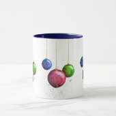 Mug Baubles de Noël Whimsical, coloré (Centre)