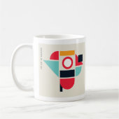 Mug Bauhaus art - Bird. (Gauche)