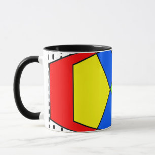 Mug Bauhaus Pentagons