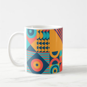 Mug Bauhaus Retro : les années 70 de la musique géomét