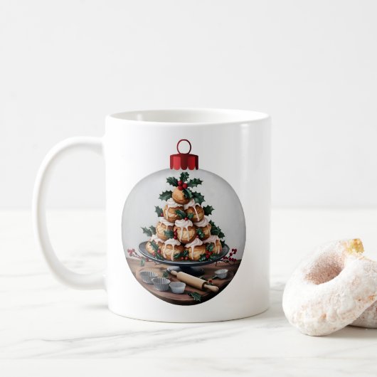 Mug Baul de Noël Profiteroles Baker (Avec donut)