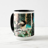 Mug Bavardage de Noël (Devant gauche)