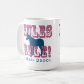 Mug Bave de chevaux de règle de mules (Devant gauche)