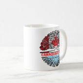 Mug Bavière Bavière Canadian Canada Arbre Drapeau (Devant droit)