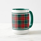 Mug Baxter Clan Tartan (Devant droit)