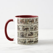 Mug BAYEUX TAPESTRY 1066 Bataille d'Hastings (Gauche)