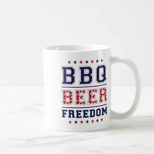 Mug Bbq Beer Freedom 1 (Droite)