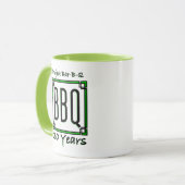 Mug BBQ - Cowboy Thinkologist (Devant gauche)