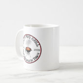 Mug BBQ Grill papa Meilleurs Steaks dans la boue de vi (Devant gauche)