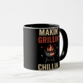 Mug BBQ patriotique (Devant droit)