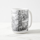 Mug Bd. de coucher du soleil (Devant droit)