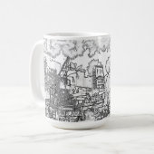Mug Bd. de coucher du soleil (Devant gauche)