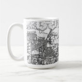 Mug Bd. de coucher du soleil (Gauche)