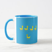 Mug Be a non-conformist Cute Motivational Ducks (Gauche)