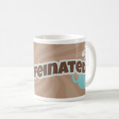 Mug Be Caffeinée Fun Coffee Love Logo Slogan (Devant droit)