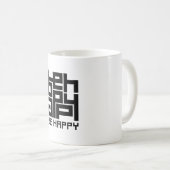 Mug Be happy (Devant droit)