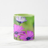 Mug Be Happy mit Blumen und Namen (Centre)