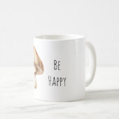 Mug Be Happy Smiling Mushroom (Devant droit)