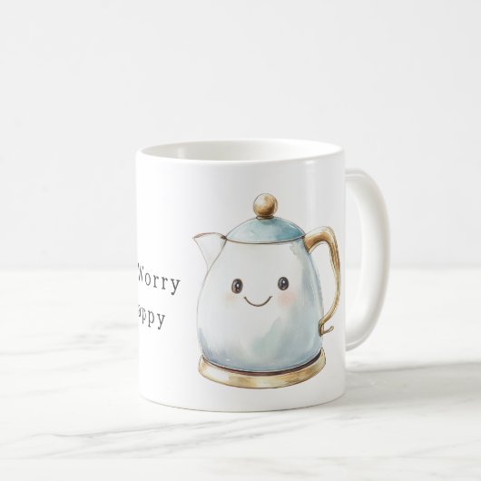 Mug Be Happy Teapot (Devant droit)
