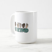 Mug Be Kind ASL American Sign Language (Devant gauche)