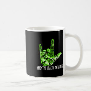 Mug Be Kind Asl Love Signer Langue Main Santé mentale