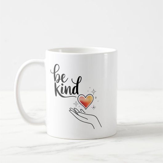 Mug Be Kind Insrational Quote Sitive Motivational (Gauche)