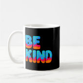 Mug Be Kind Insrational Sitive Ice Cream Drip Motivati (Gauche)