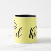 Mug Be Kind jolie abeille miel amusant positif stimula (Centre)