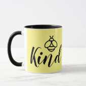 Mug Be Kind jolie abeille miel amusant positif stimula (Gauche)