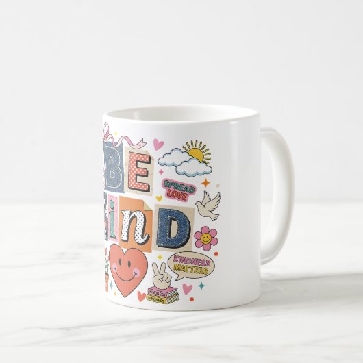Mug Be Kind - Kindness Matters (Devant droit)