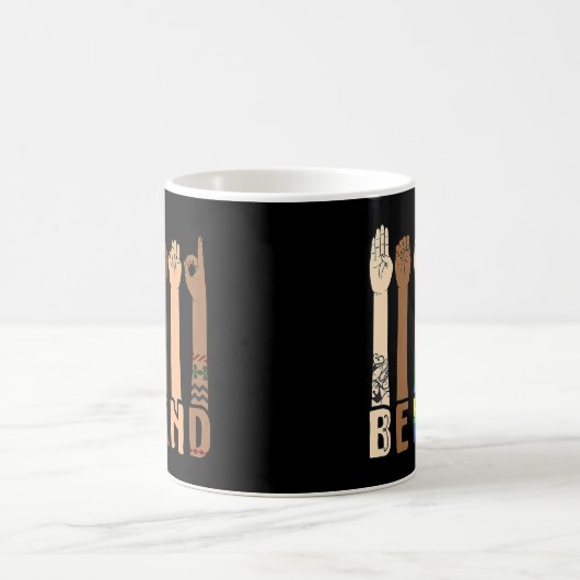Mug Be Kind Sign Language Hand Talking Teacher Interp (Centre)