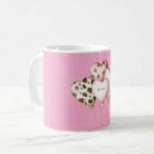 Mug Be Mine Heart Balloons Love Valentine's Day (Devant gauche)