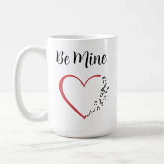 Mug Be Mine Music Heart