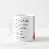 Mug Be My Godparents Proposition Photo Invitation (Devant gauche)