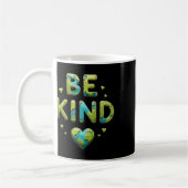 Mug Be Nice Be Kind Planet Jour des terres World Kindn (Gauche)