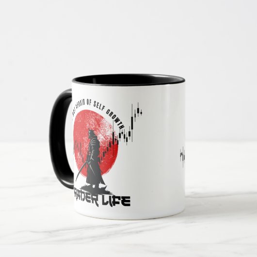 Mug Be not afraid | Trade Motivation | Samurai (Devant gauche)