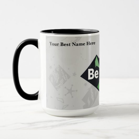 Mug Be Strong Geometric (Gauche)