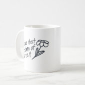 Mug Be the Best Version of Yourself Motivational  (Devant gauche)