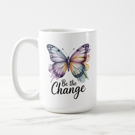 Mug Be the Change (Gauche)