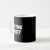 Mug Be The Light Christmas Matthew 5_14 Faith Christia (Devant gauche)
