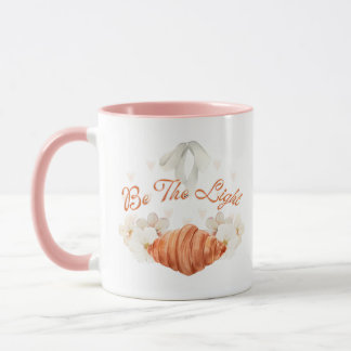 Mug Be the Light - Confortable Vintage Floral & Croiss